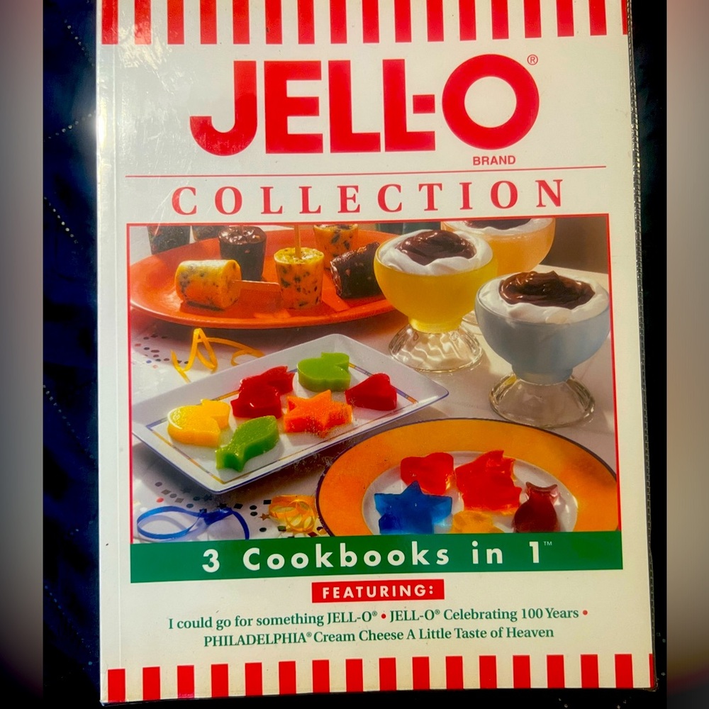 Jell-O creation three in one cookbook